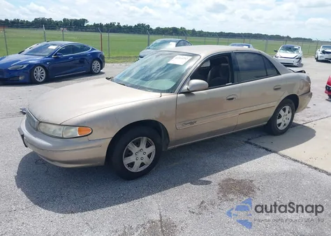 2002 Buick Century Custom z USA, uszkodzony, nr VIN 2G4WS52J821194965